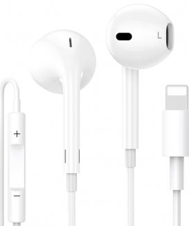 iPhone Headphones Wired Earphones In-Ear Earphones,Wired Bluetooth, Built-in Microphone and Volume Control Compatible with iPhone 14/13/13 Pro/12/12 Pro/11/11 Pro/XS Max/XS/X/XR/8/8P/7/7P